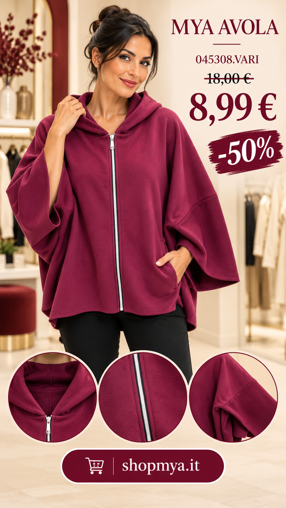 MYA 045308.VARI – Felpa – 045308.VARI, prezzo 8.99 euro