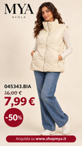 Smanicato bianco imbottito – 045343.BIA