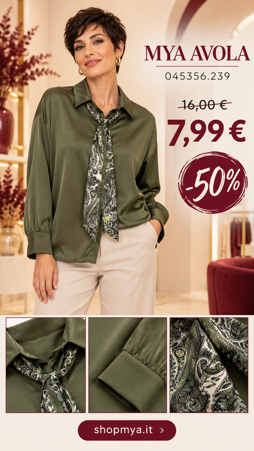 MYA 045356.239 – promozione con modella, prezzo 7.99 euro