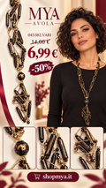 MYA 045382.VARI – Collana l tronchetti e sfera colorata – 045382.VARI, prezzo 6.99 euro