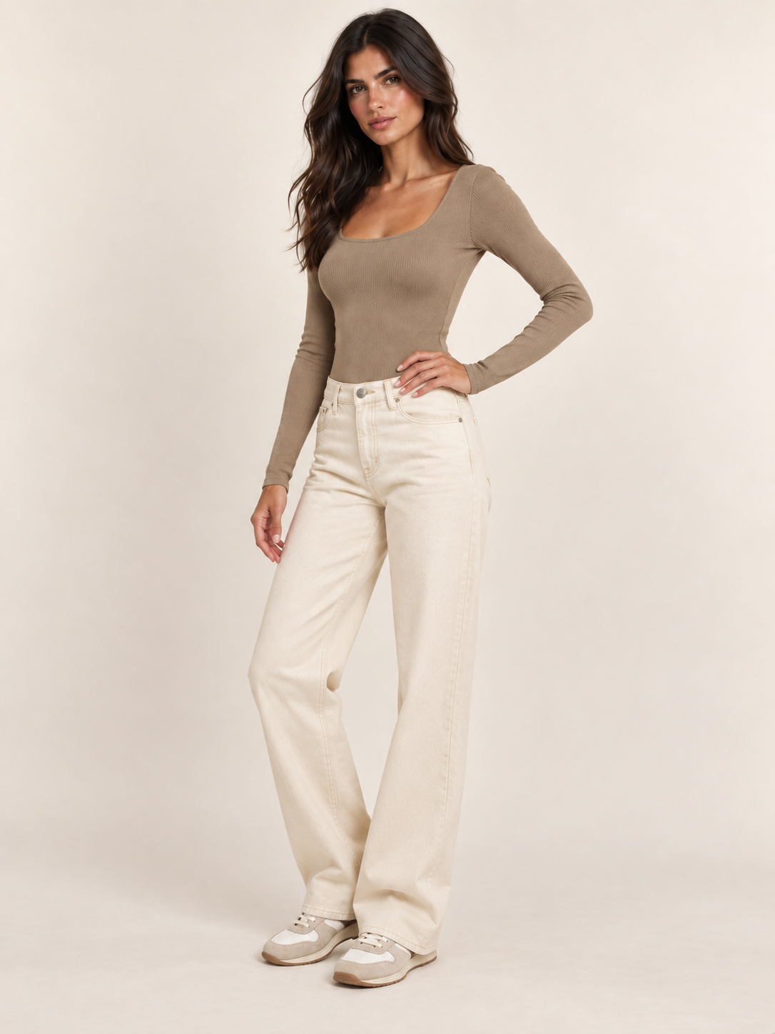 Body donna beige – 045526.035 – foto 3