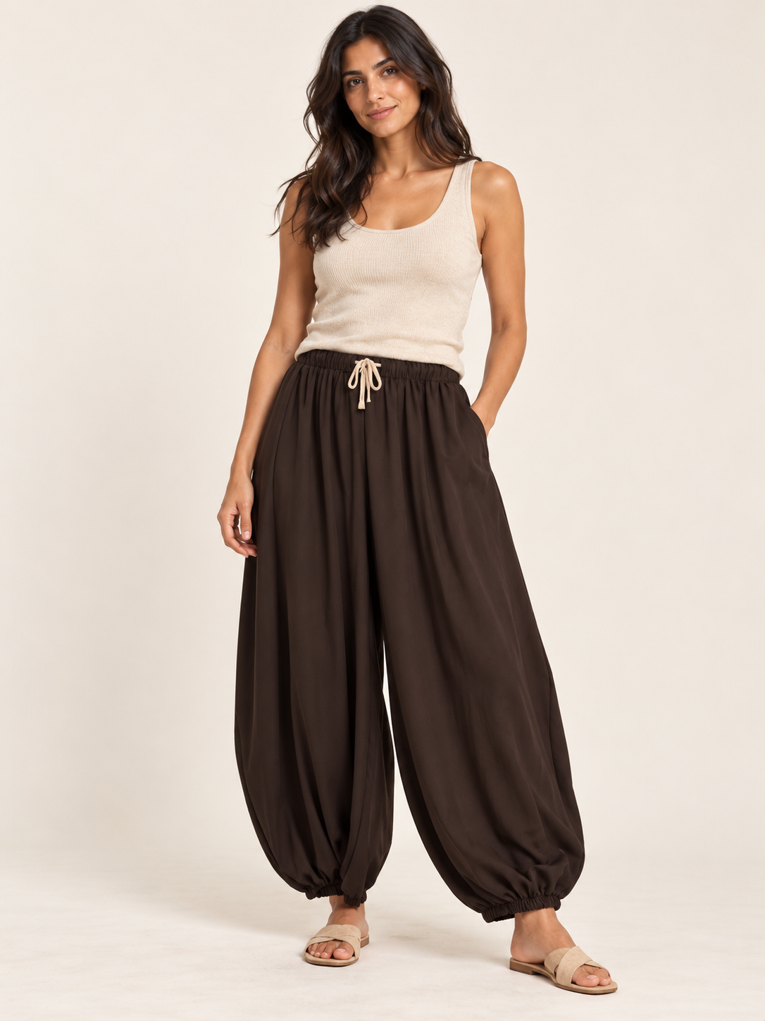 Pantalone donna nero – 045528.NER – foto 1