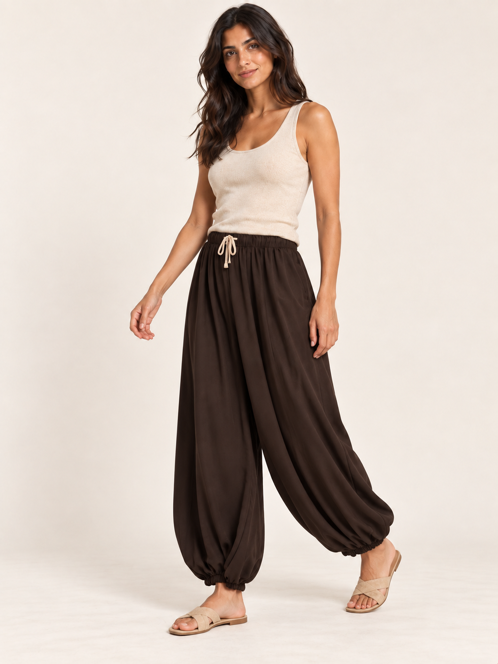 Pantalone donna nero – 045528.NER – foto 4