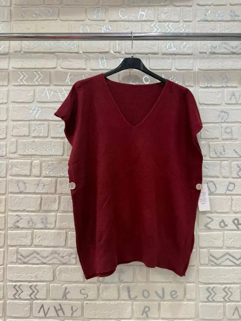 Maglia donna bordeaux – 045540.241 – foto 2