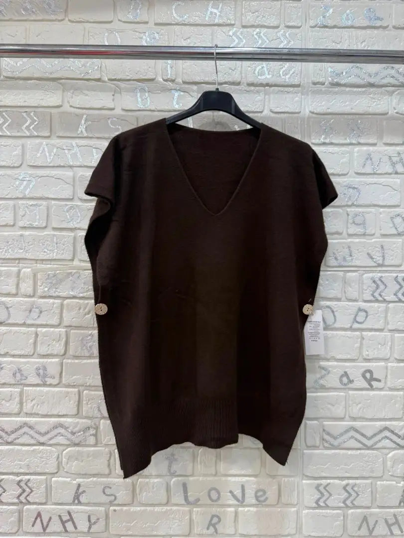 Maglia donna marrone – 045540.MAR – foto 2