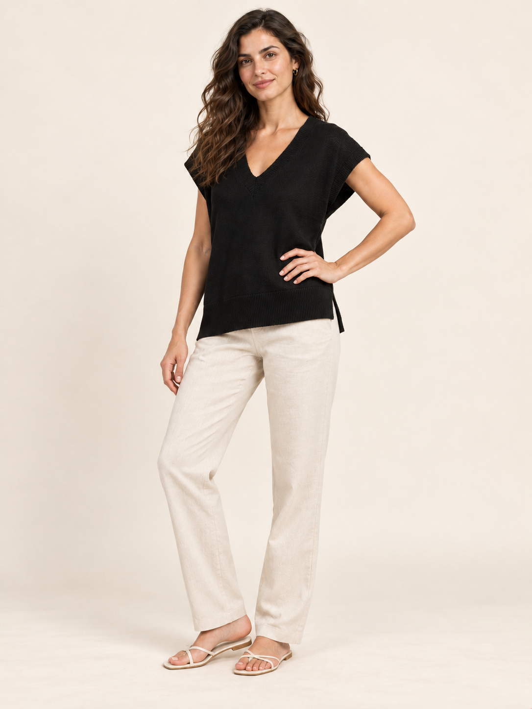 Maglia donna nero – 045540.NER – foto 3