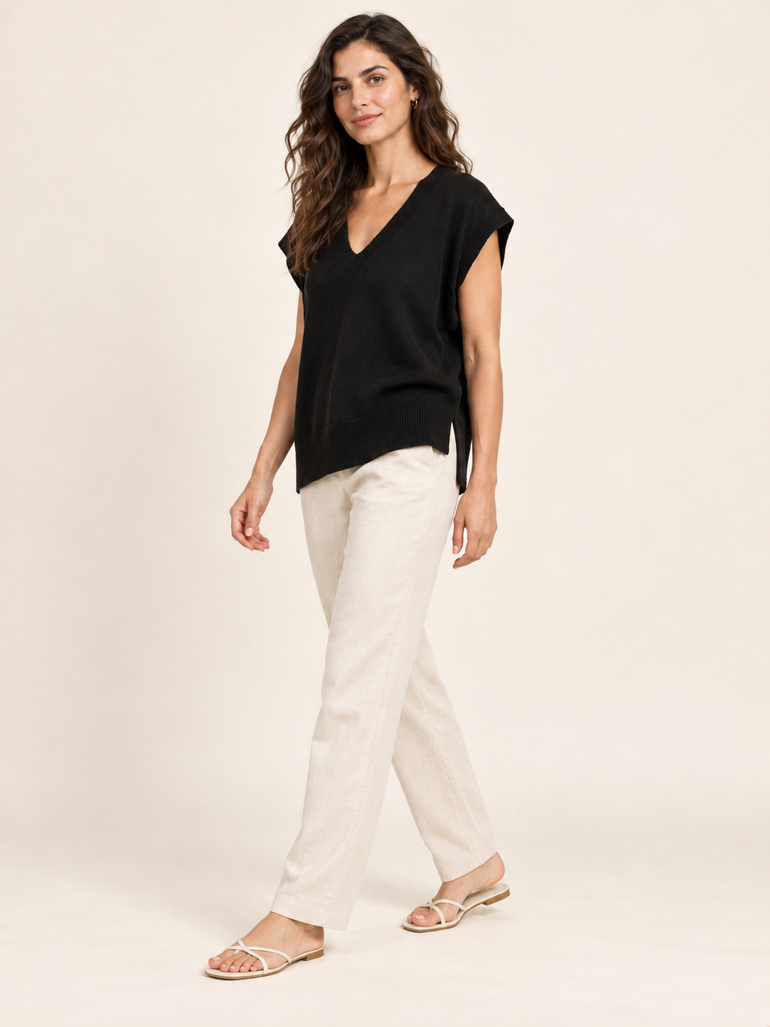 Maglia donna nero – 045540.NER – foto 4