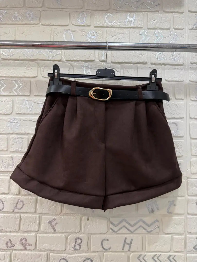 Shorts donna marrone – 045542.MAR – foto 2
