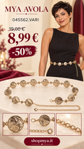 MYA 045562.VARI – promozione con modella, prezzo 8.99 euro