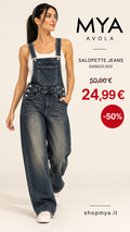 MYA 045623.003 – Salopette jeans donna – 045623.003, prezzo 24.99 euro