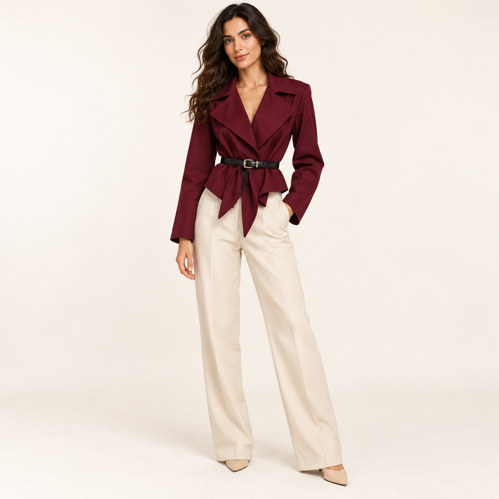Trench donna Bordeaux – 045706.241