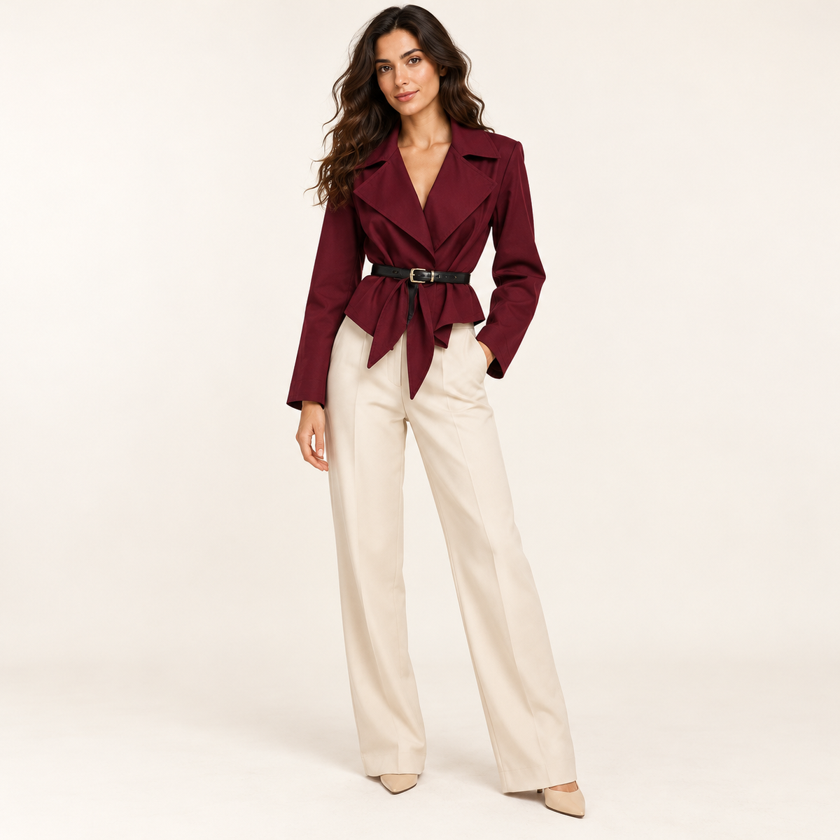Trench donna Bordeaux – 045706.241