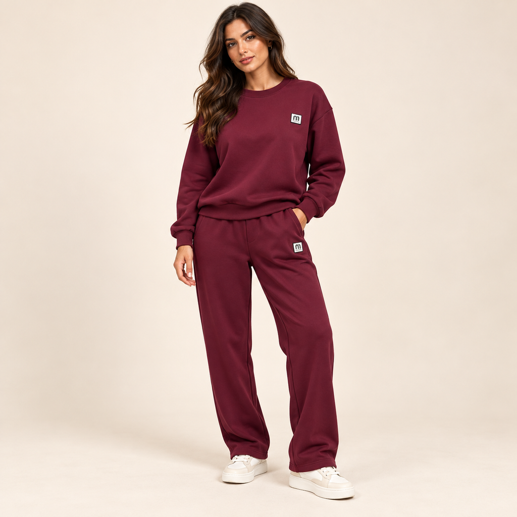 Completo tuta donna Bordeaux/blu – 045711.109