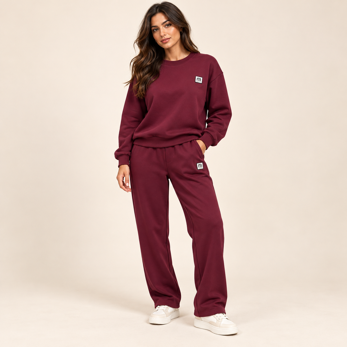 Completo tuta donna Bordeaux/blu – 045711.109