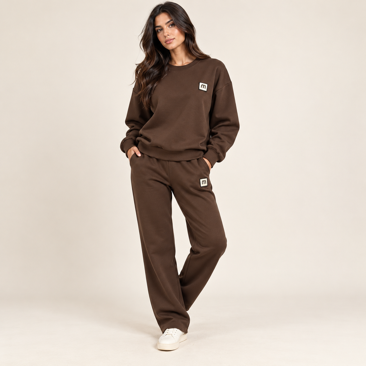 Completo tuta donna Marrone – 045711.MAR