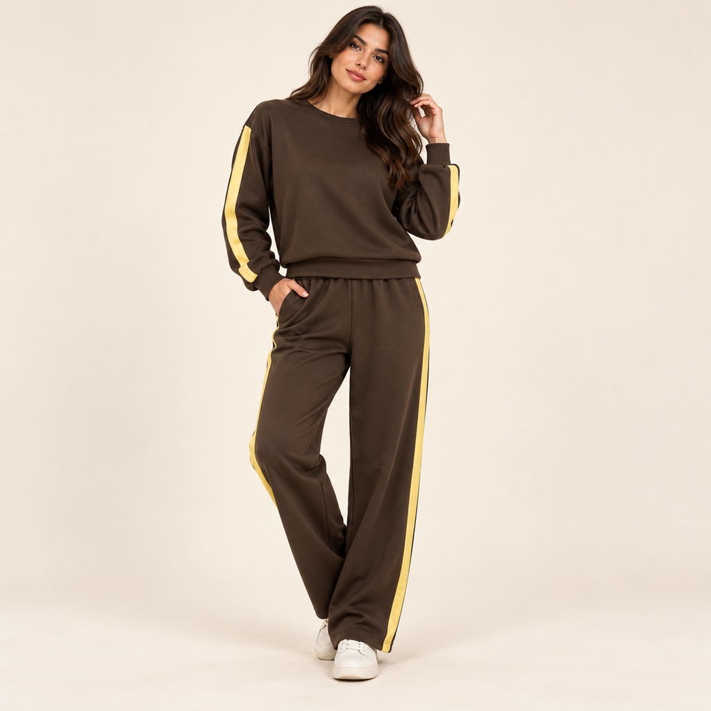 Completo tuta donna Marrone – 045712.MAR