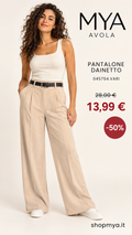 MYA 045754.VARI – promozione con modella, prezzo 13.99 euro